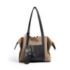 New Color-blocked Handbag, Fashionable and Versatile for Commuting, High-end Light Luxury Crossbody Bag