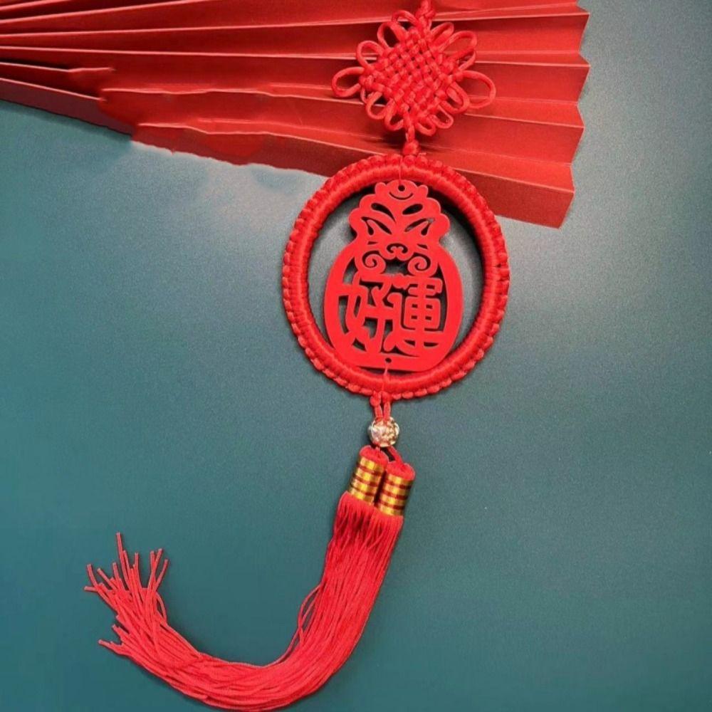 Reusable Spring Festival Hanging Pendant Traditional New Year Ornament  Potted Plant