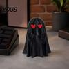 PLA Ghost Sculptures Halloween Figurine, 3D Printed Middle Finger Statue, Spooky Small Statues Ornament for Coffee Table, Shelf, Mantel Desk
