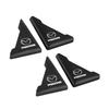 2/4pc Silicone Car Door Corner Scratch Protector Cover Crash Bumper Auto Accessories For Mazda 3 Axela Atenza CX-5 CX-8 MS Demio