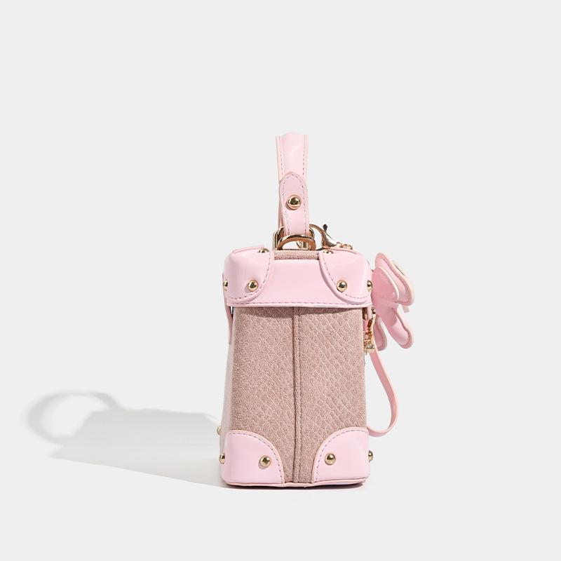 Popular High-end Elegant Handbag Small Bag New Floral Niche Design Box Messenger Women's Bag Bag