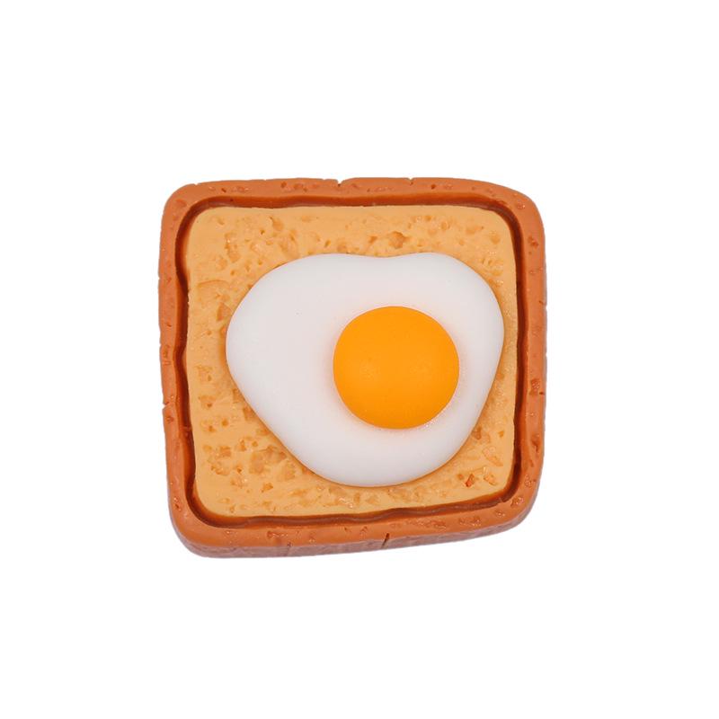 Resin Fried Egg Sandwich DIY Phone Case & Hair Clip Accessories