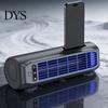 USB Charging Fan Portable Air Conditioner with Built-in Phone Holder, 3 Modes Vertical Flat Small Space Wall-Mounted Fan, Bladeless Quiet Cooling