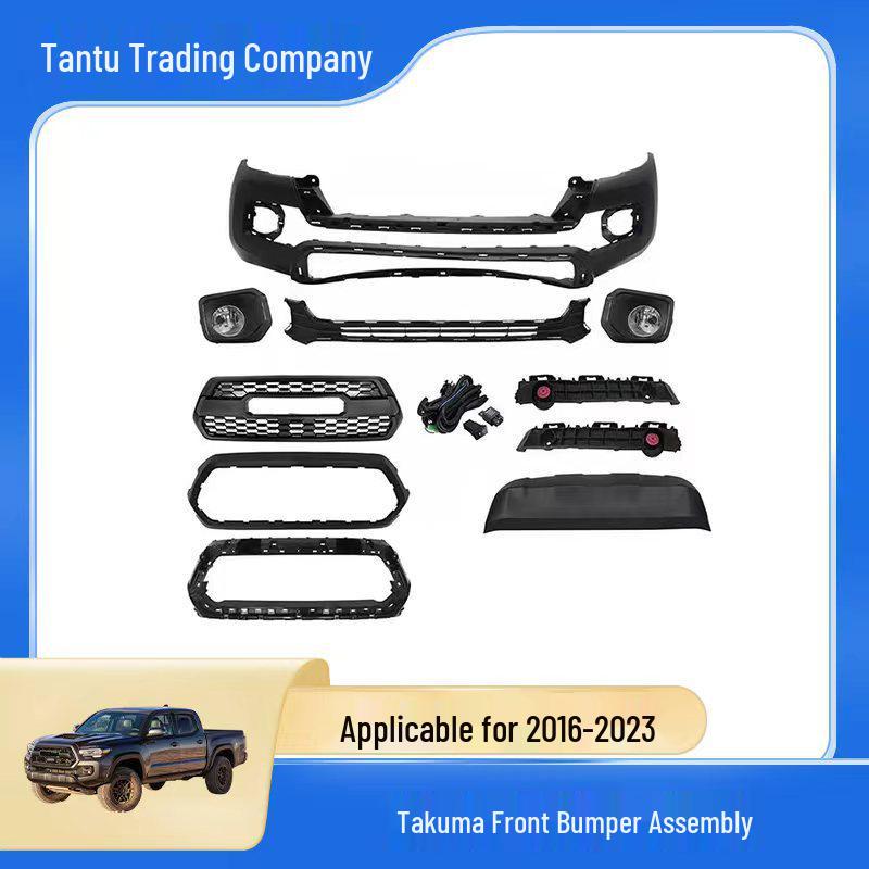 Front Bumper Assembly for 2016-2023 Toyota Tacoma Tundra Trader