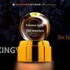 Creative Rotating Crystal Ball Night Light: Decorative Craft for Bedroom Atmosphere and Festive Gift.