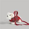 Authentische Simuda Flauschige Plüsch-Hundepuppe Umhängetasche Vielseitig Kawaii Stofftier-Geldbörse Mode-Geschenktasche Für Teenager-Mädchen Tägliches Outfit