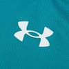 Under Armour Sports Lifestyle Series Logo Print V-Neck Color Block Breathable Sleeveless Basketball Jersey Men Tops Green Blue 23500101-343