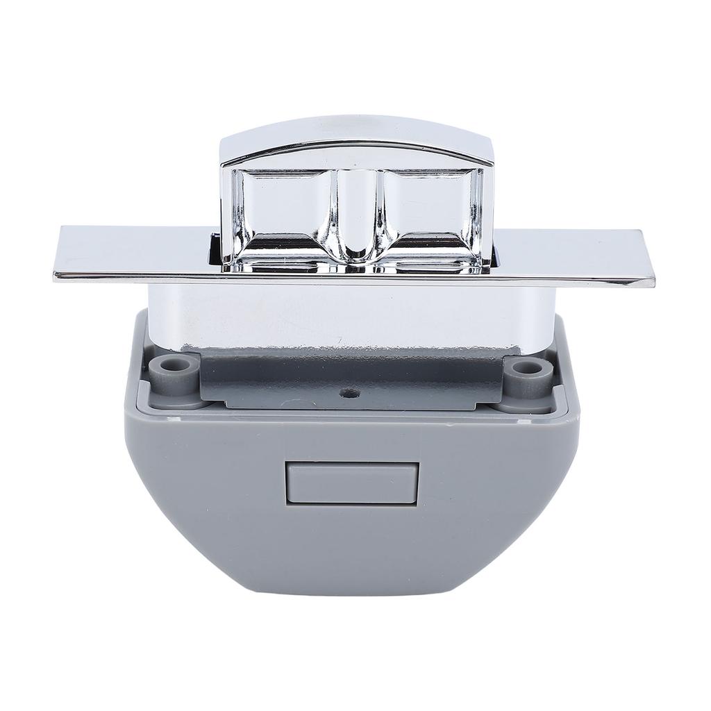 RV Push Cabinet Latch Zinc Alloy Keyless Cupboard Locks for RV Yachts Motorhome Caravan Chrome