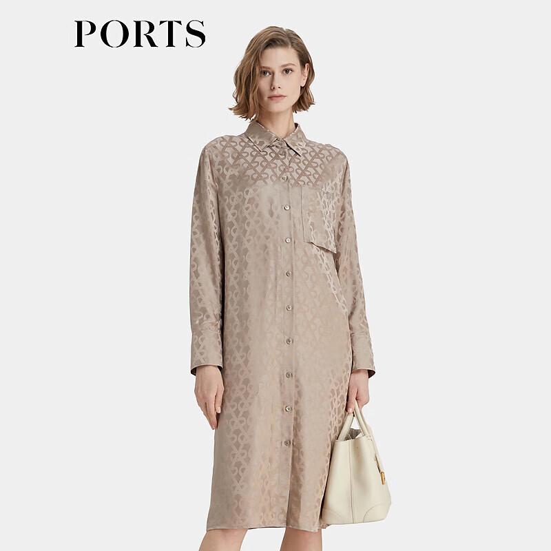 

PORTS Women s Jacquard Knit A-Line Dress XS
