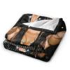 L-Lolas I-Indigos Spanish Blanket Quality Soft  Bedding Throws Winter Travel Outdoor Fashion Bedspread