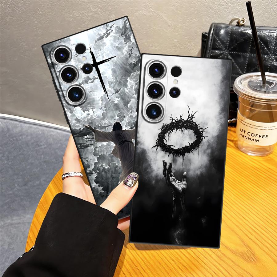 Creative God Art Case for Samsung Galaxy S26 Ultra S23 S10 S9 S21 FE S25 Plus Note 20 8 9 10 S20 Ultra S24 Funda Phone Cover