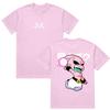 2026 New Dragon Ball Anime Cotton T-shirt Summer New Majin Buu Printed Men's and Women's Street Hip Hop Casual Short Sleeve Top