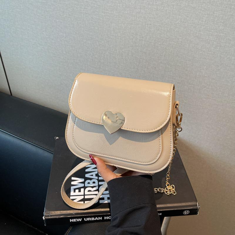 

Люблю моду однотонная маленькая сумка женская 2025 лето новая универсальная инс в этом году популярная иностранный стиль сумка-мессенджер женская хаки