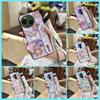 Shockproof Soft Case Phone Case For Sharp Aquos R9/SH-51E Cute Anti-dust Kickstand Waterproof Anti-knock Protective Ring