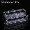 1-6 Layer Clear Acrylic Pen Holder Stationery Store Supermarket Ballpoint Pen Storage Rack Display Neutral Pen Stand Organiser