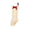 Christmas decorative stockings twisted knitted socks modeling Christmas tree pendant Christmas decorative Christmas stockings pendant gift