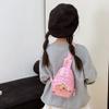 Printed Donut Capybara Shoulder Crossbody Chest Bags Children Cartoon Gifts