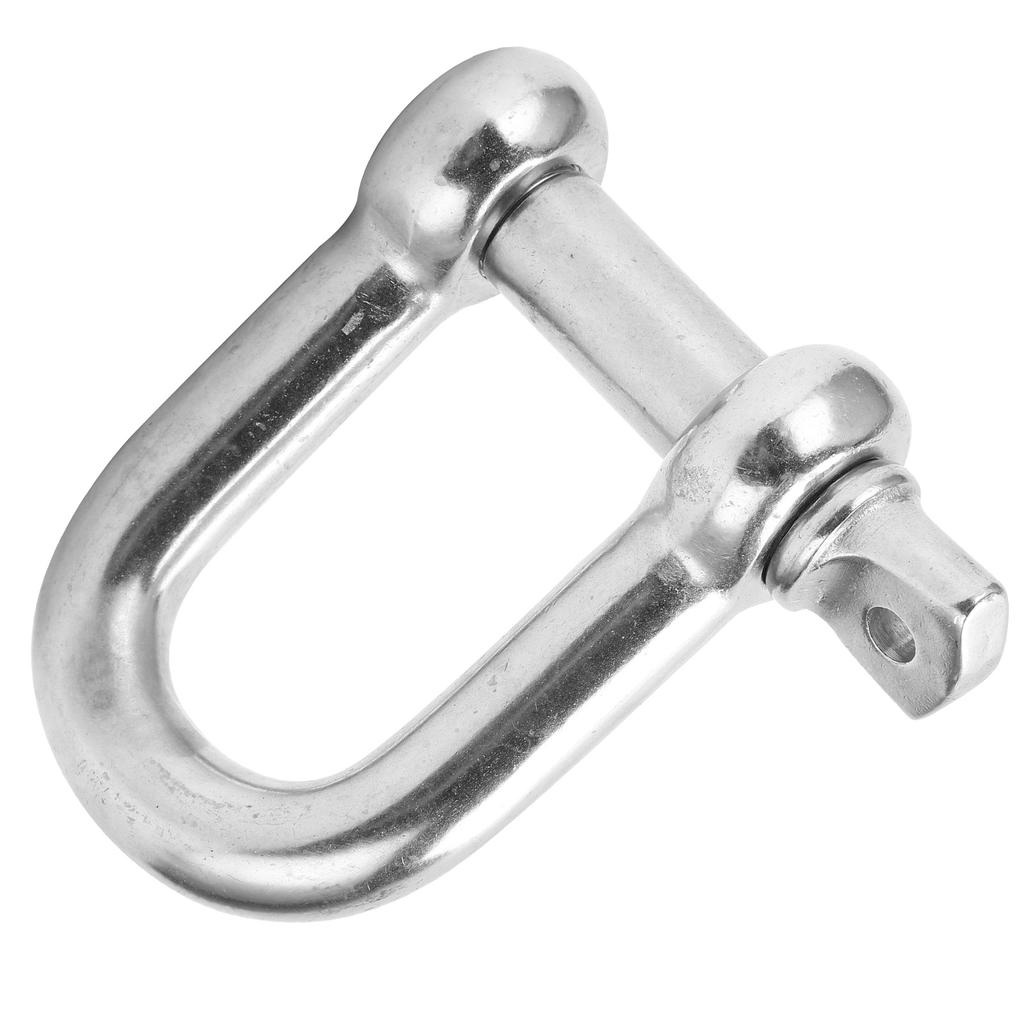 M25 Screw Pin Anchor Shackle 304 Stainless Steel Heavy Duty DShape Shackle for Camping