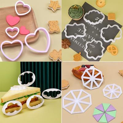 Baking Mold Kids Gifts Cake Pastry Party Lovely Dessert Mold Multi-Pattern DIY Mould Cloud Home Kitchen Sweet Love Flower Sun  Accessories