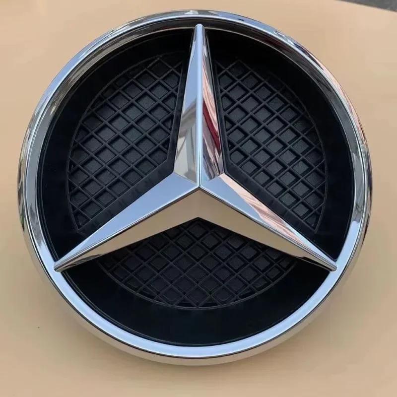 Black Border and Silver Border Decoration Car Front Grilled Star Emblem Logo for Mercedes Benz W213 E-Class 2016-2020