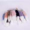 Plush Foxy Tail Keychain Soft and Comfortabel Key Holder 20cm Faux Furry Pendant Charm for Fashionable Accessories