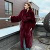 New Autumn and Winter Imitation Fur Coat Women's Thickened and Lengthened Imitation Rabbit Fur Coat Loose Warm Women's Clothing