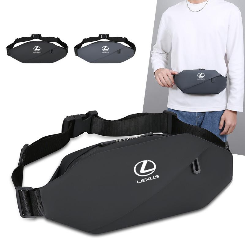 Car Logo Casual Travel Women Men Male Waist Bag For Lexus CT ES GS NX IS250 CT200h IS300h ES300h ERX400h NX300h Accessories JX1