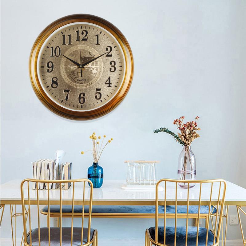 Silent Wall Clock Creative Fashion Quartz Clock Simple Clock Living Room Bedroom Clock Modern Home Movement Wall Clock