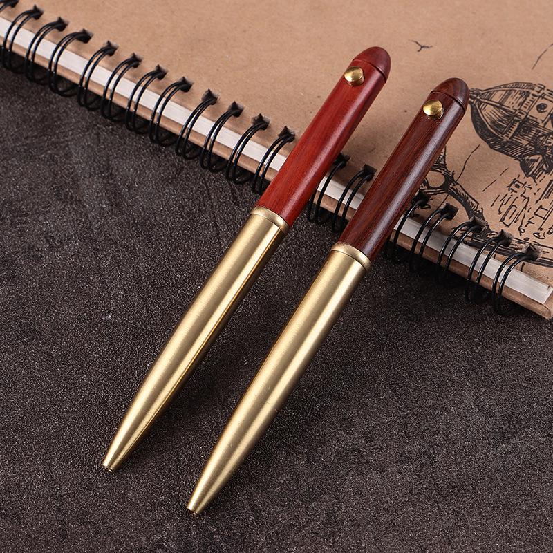 

Metal and Wood Twist Ballpoint Pen – Medium Point, Ideal for Gifts and Advertising Bullet 0.5
