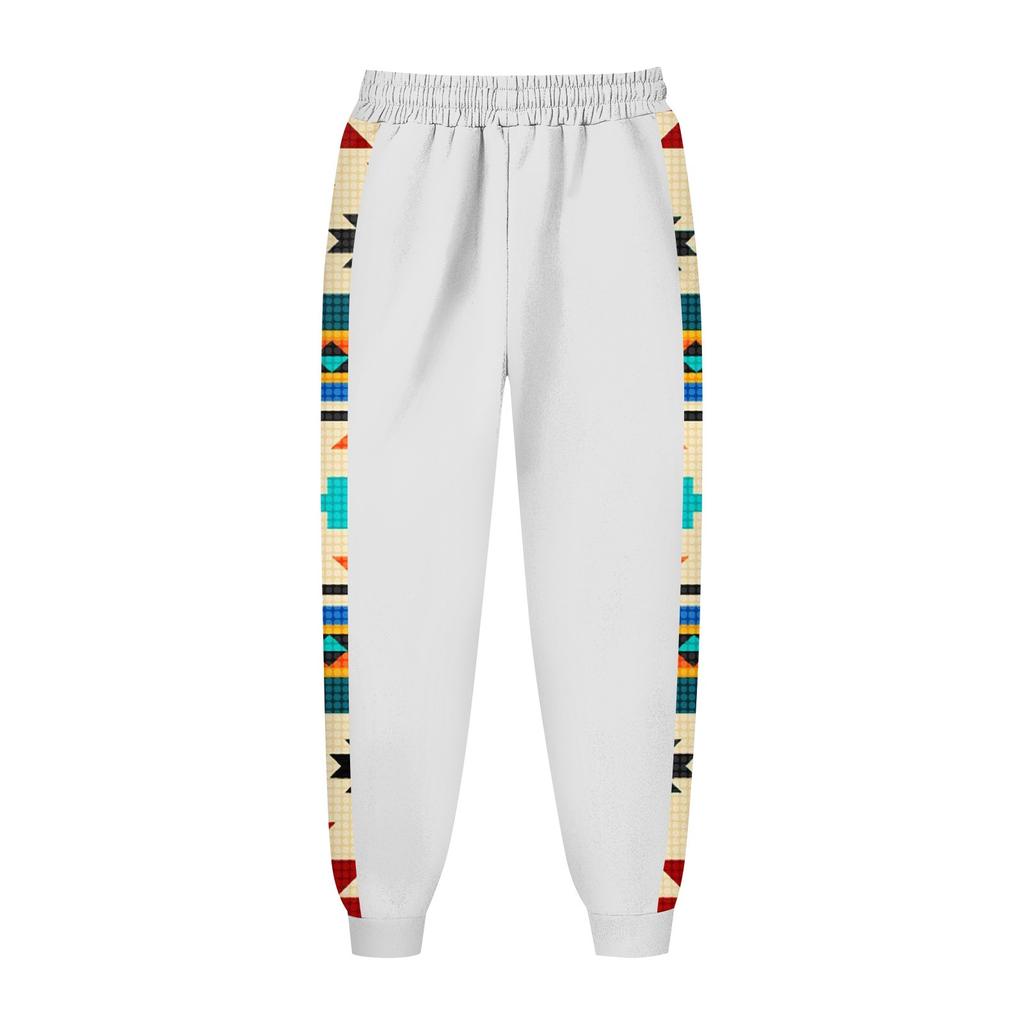 Pantaloni sportivi primaverili da uomo, pantaloni casual larghi da corsa, in cotone