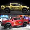 Car Sticker 4X4 Off Road Mountain Decal For Ford F150 Toyota Hilux Isuzu Dmax Dodge RAM Chevrolet Silverado Auto Accessories