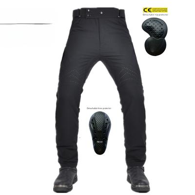 New Product Motorcycle Summer Anti-Fall Riding Pants Two-way Punch Breathable Elastic High Waist Motorcycle Anti-Fall Pants for Men