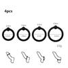 Penis Ring Reusable Silicone Semen Cock Ring Penis Enlargement Delayed Ejaculation Sex Toys For Men