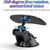 Wide Angle HD Baby Car Rearview Mirror 360 Adjustable Suction Cup Windshield Infant Safety Monitor Vehicle Rear Facing Mirror Interior Mirrors6