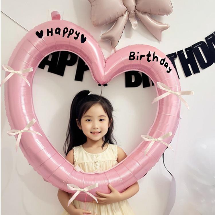 Birthday Balloon Set for Baby Girl Photo Props and Decorations