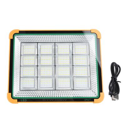 Tragbare Solar-Arbeitsleuchte 4 Modi 300W 25000LM 10000mAh Akku Wiederaufladbar IP65 LED-Arbeitsleuchte