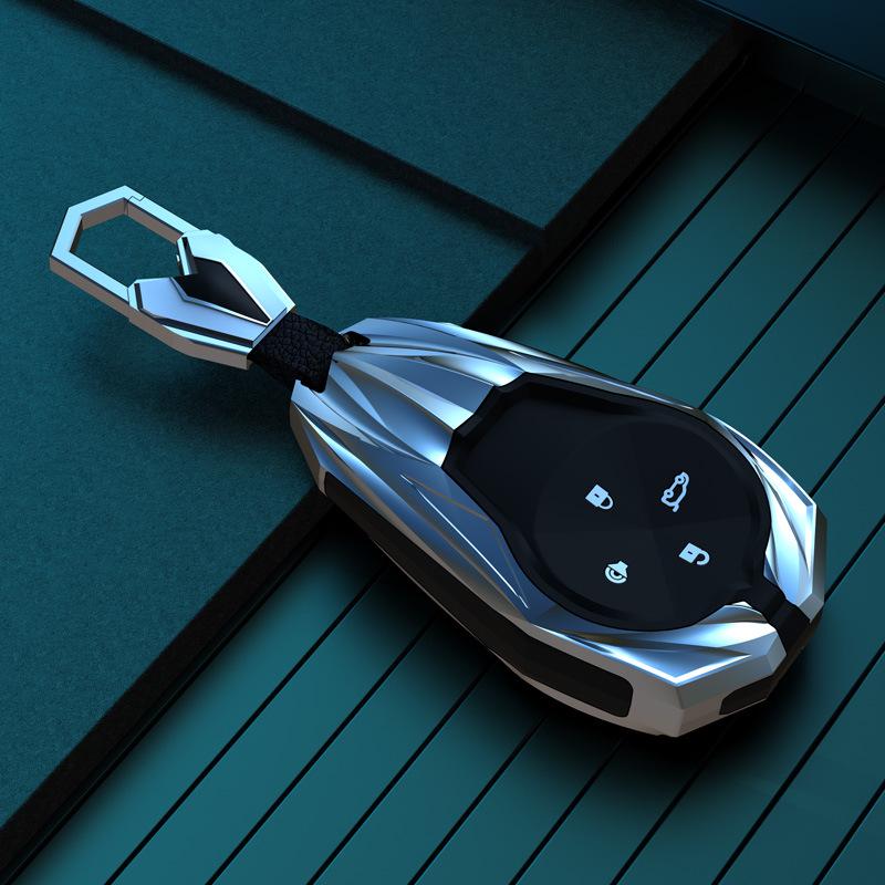 Nio Key Case for ES6, ES8, EC6, ET7 - Car Buckle Shell for 21 Models - Men's Interior Accessories
