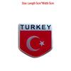 Aluminum Alloy National Flag Car Body Decals - Decorative Stickers for Car Modifications