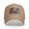 four flowers Baseball Cap Big Size Hat hard hat Unisex Womens