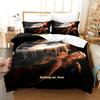 2023 World Turtles Turtle Island Bedding Set Cartoon Anime Three-piece Set Adult Kid Bedroom Duvetcover Sets 3D Kawaii Animal