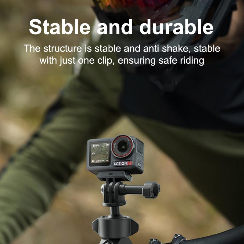 Universal Sport Camera Bike Riding Holder For Dji Action 5 Pro For Insta360 For Go Pro Bicycle Motorcycle Stand Brackets