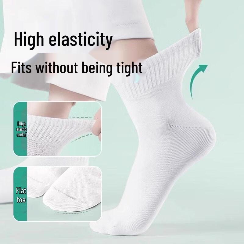 KaShicong Unisex Einweg-Reisesocken aus reiner Baumwolle