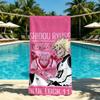 Anime S-Shidou R-Ryusei Towel For Outdoor Camping Beach Towel Super Absorbent Quick-Drying Summer Towel