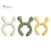 Cooking Utensil Clip 3Pcs Silicone Pot Handle Heat Resistant Spatula Holder Non-Slip Multifunctional Anti-Boiling Spill Steam Vent Kitchen Organizer