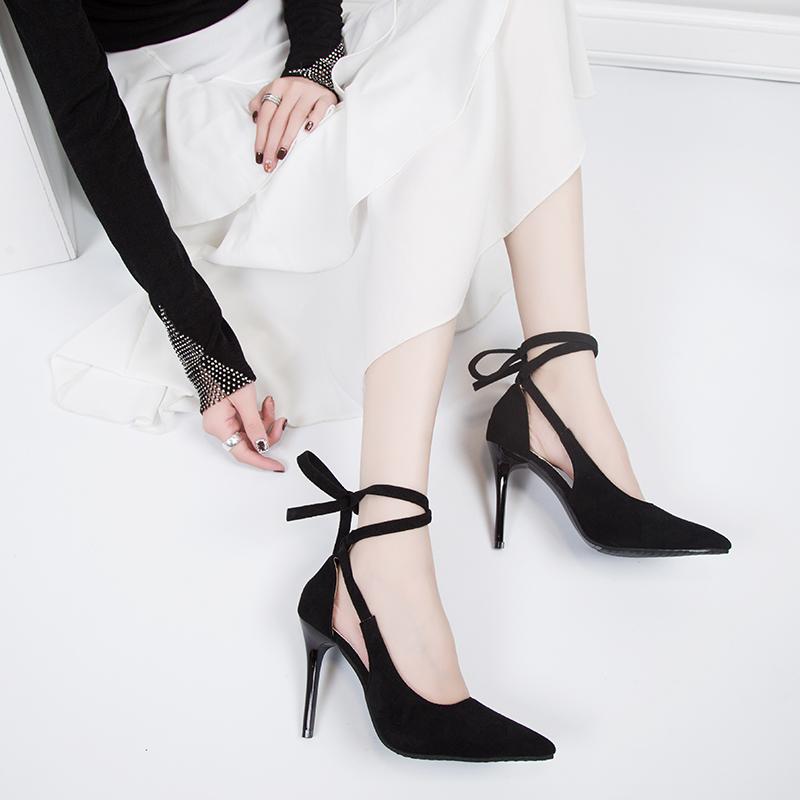 Red Black Gladiator Sandals Women 'S Shoes Super High Heels Summer Women Sandals Sexy Shoes Casual Ankle Strap High Heels