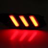 1 Pair Car Taillight DRL LED Signal Lights Rear Bumper Tail Brake Lamp for Civic 16‑17
