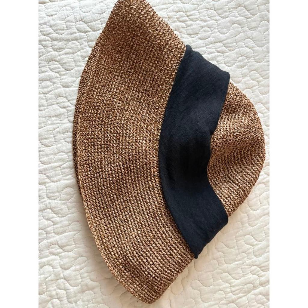 Used Kashira Straw Hat NOSTALGIE3