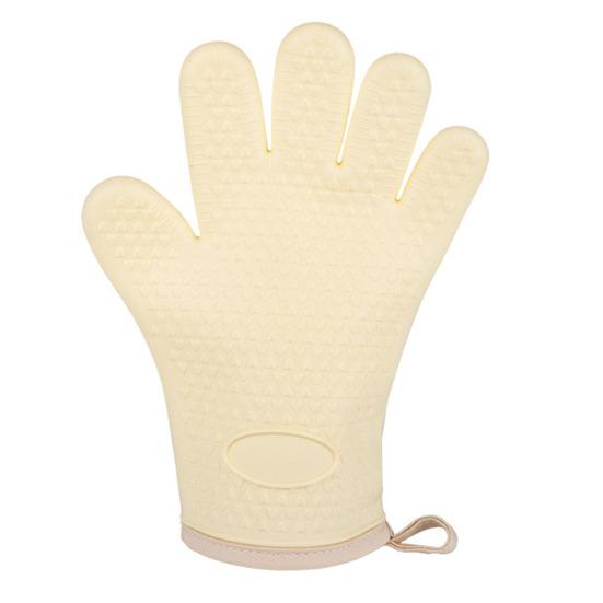 Silicone Oven Mitts Heat Resistant Anti-scald Gloves Non-slip Grip Microwave Safe Mitts