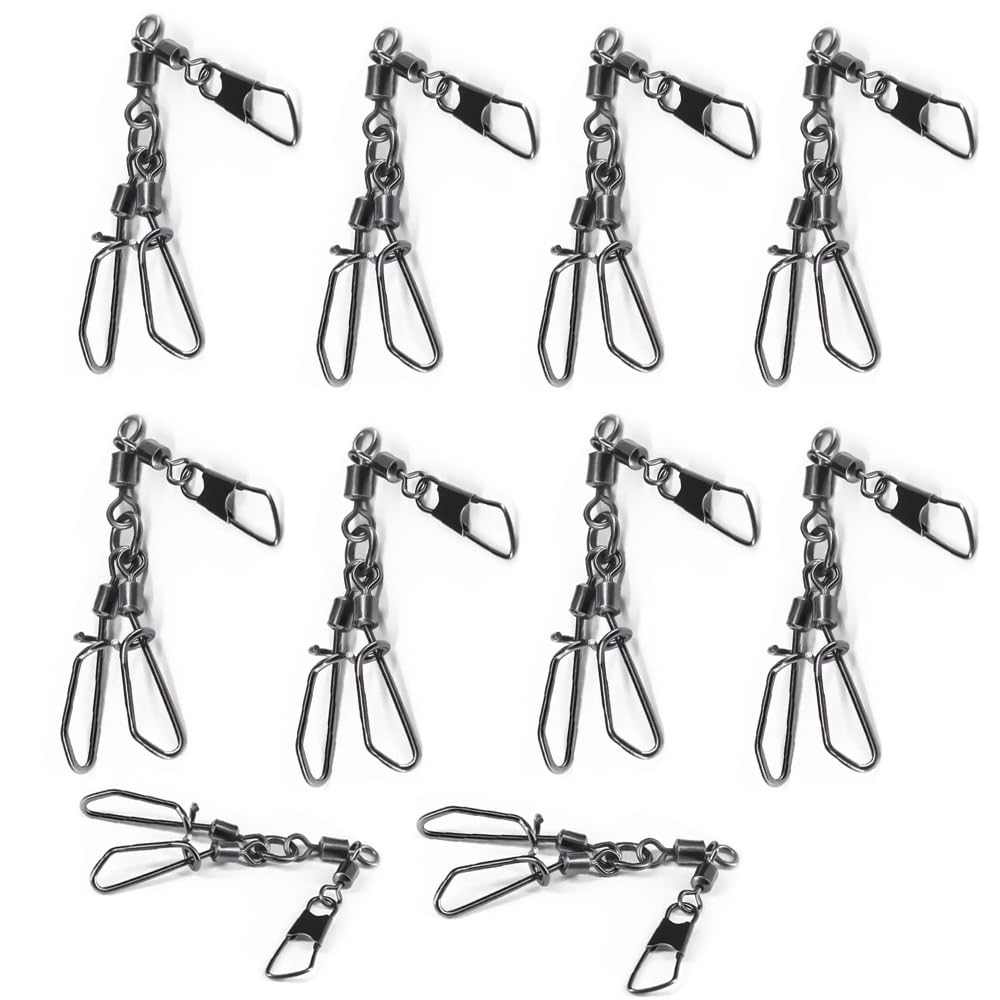 Octopus Snap Snaps Easy Replacement 10 Pieces Octopus Snap Fishing 3.3cm