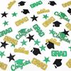 Glitter Graduation Confetti 2026 Rose Gold Graduation Decorations Grad Cap Star Congrats Grad Table Scatter for Grad Party Decorations 2026